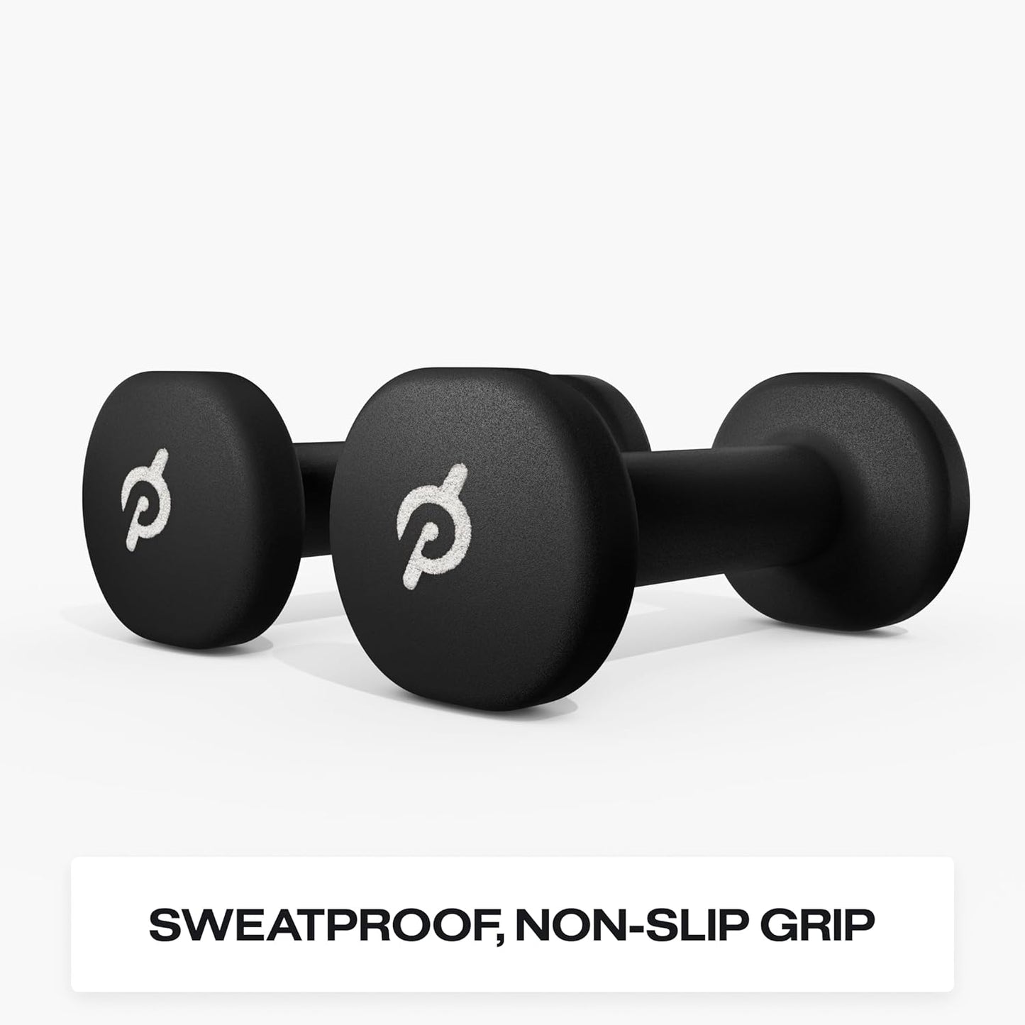 Light Weights | Set of Two Sweat-Proof Weights with Non-Slip Grip, Designed to Fit in the Back of Bike and Bike+
