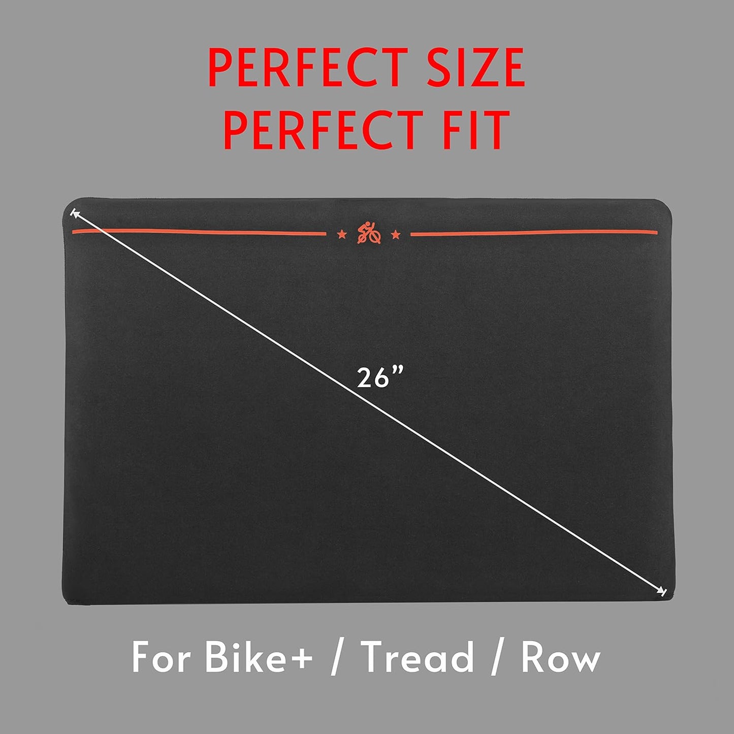 Screen Cover Compatible with Peloton Bike plus & Tread & Row, Monitor Cover, Screen Protector, Defend from Dust, Dirt, Water and UV, Accessories for Bike+ & Treadmill & Row (NOT for OG BIKE)