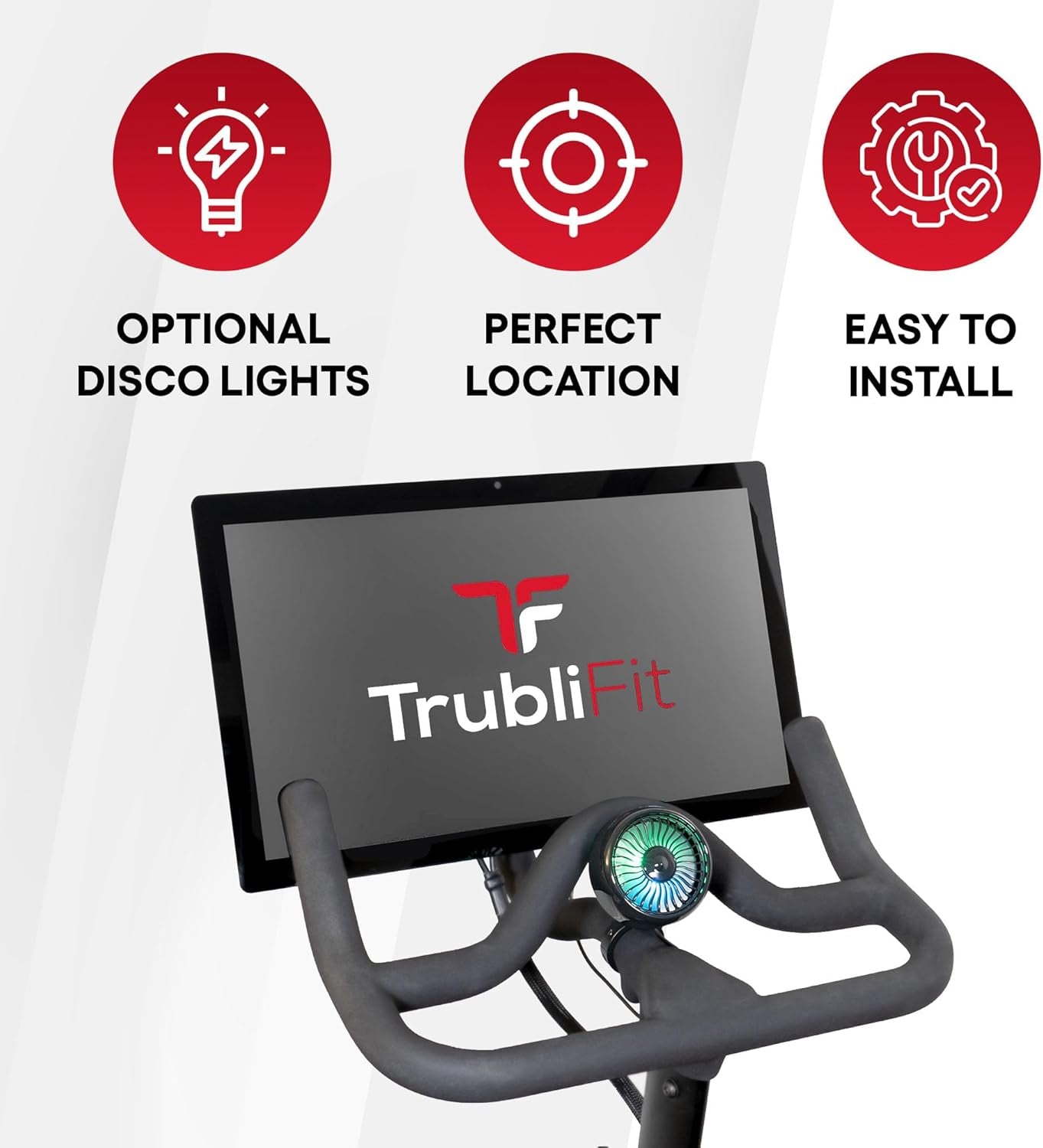 Fan for Peloton Bike & Peloton Treadmill - Accessories for Peloton - Fits Original, Bike+ or Tread - No Batteries or Charging Required
