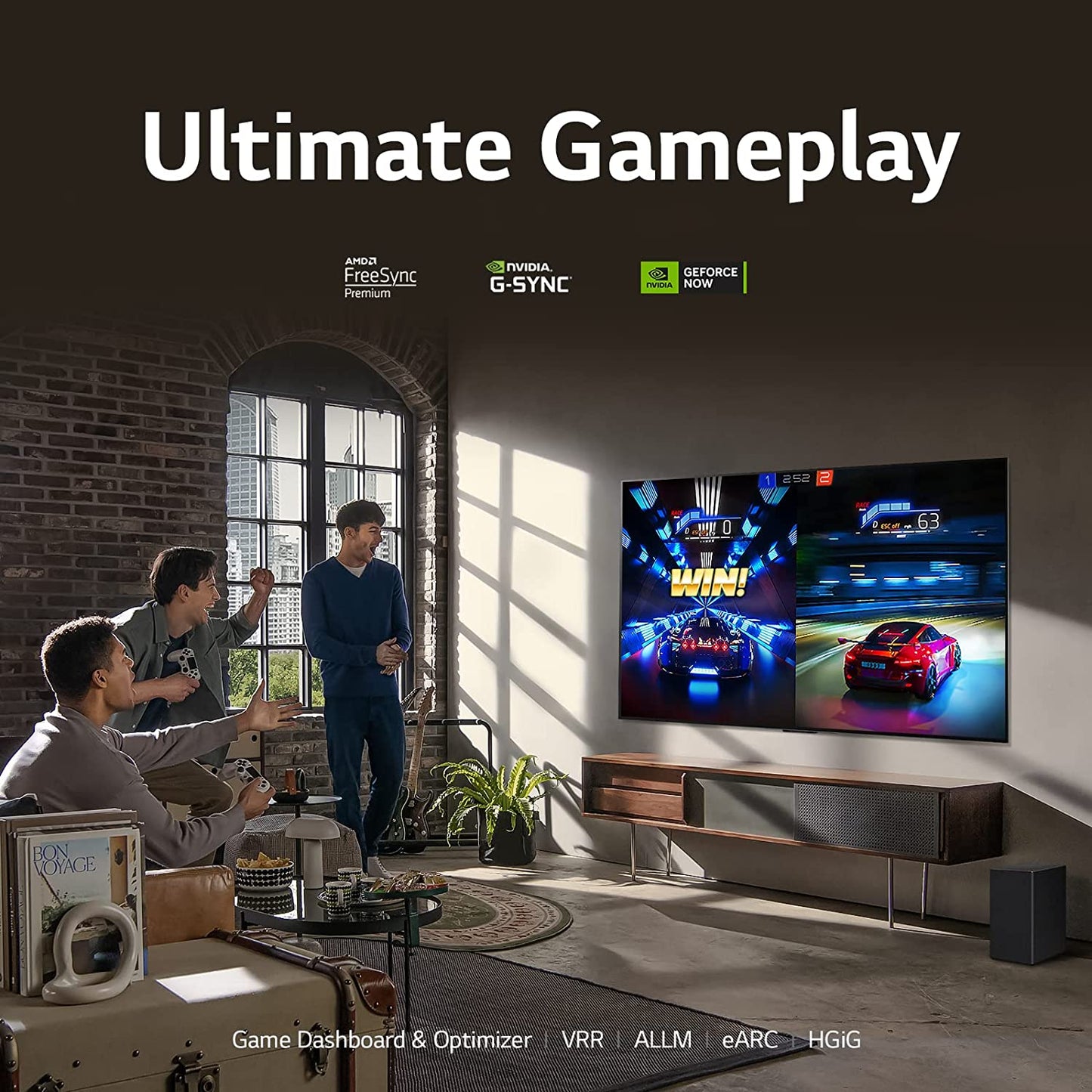 C3 Series 55-Inch Class OLED Evo 4K Processor Smart Flat Screen TV for Gaming with Magic Remote Ai-Powered OLED55C3PUA, 120Hz Refresh Rate, 2023 with Alexa Built-In