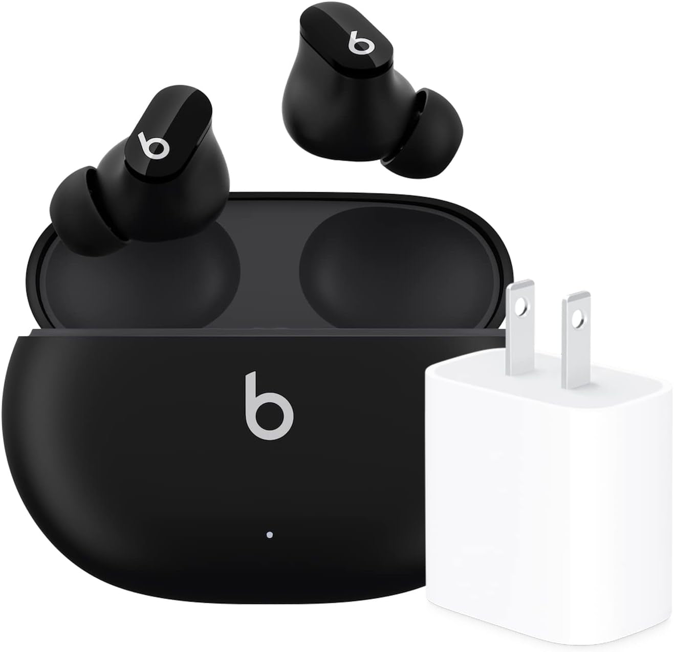 Studio Buds - True Wireless Noise Cancelling Earbuds - Compatible with Apple & Android, Built-In Microphone, IPX4 Rating, Sweat Resistant Earphones, Class 1 Bluetooth Headphones - Black