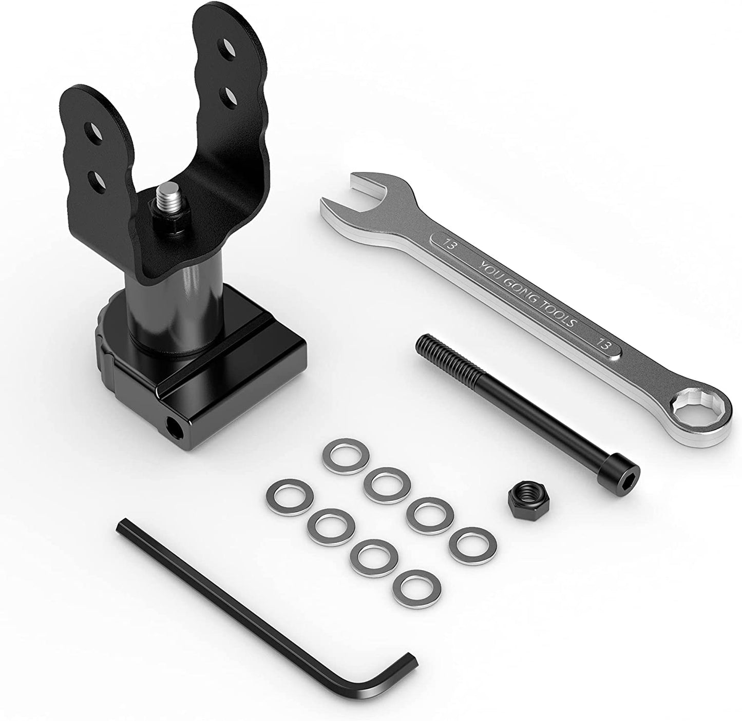 360 Degree Screen Swivel Mount for Peloton Bike, Upgraded Screen Swivel for Peloton, Accessory to Turn for Peloton Bike Screens, Accessories for Peloton(Not Compatible with Peloton Bike+)