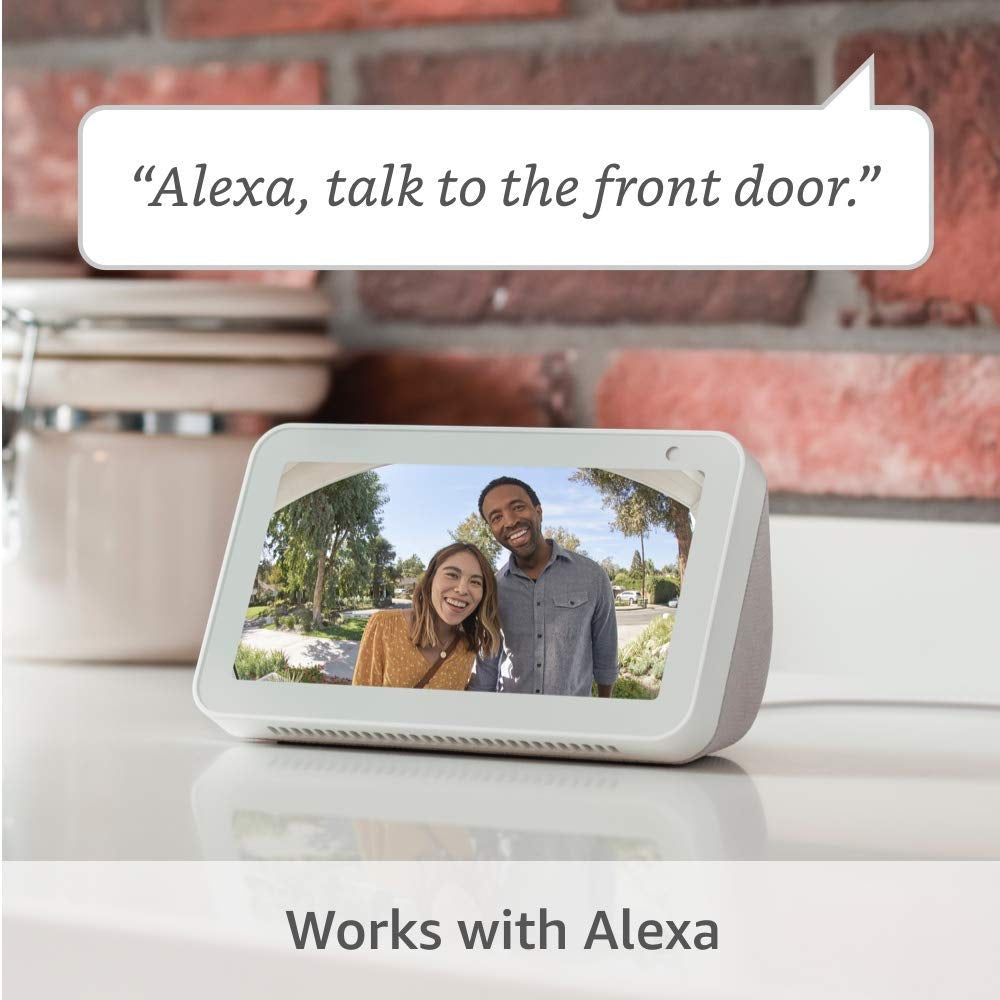 Video Doorbell - 1080P HD Video, Improved Motion Detection, Easy Installation (2020 Release) – Satin Nickel