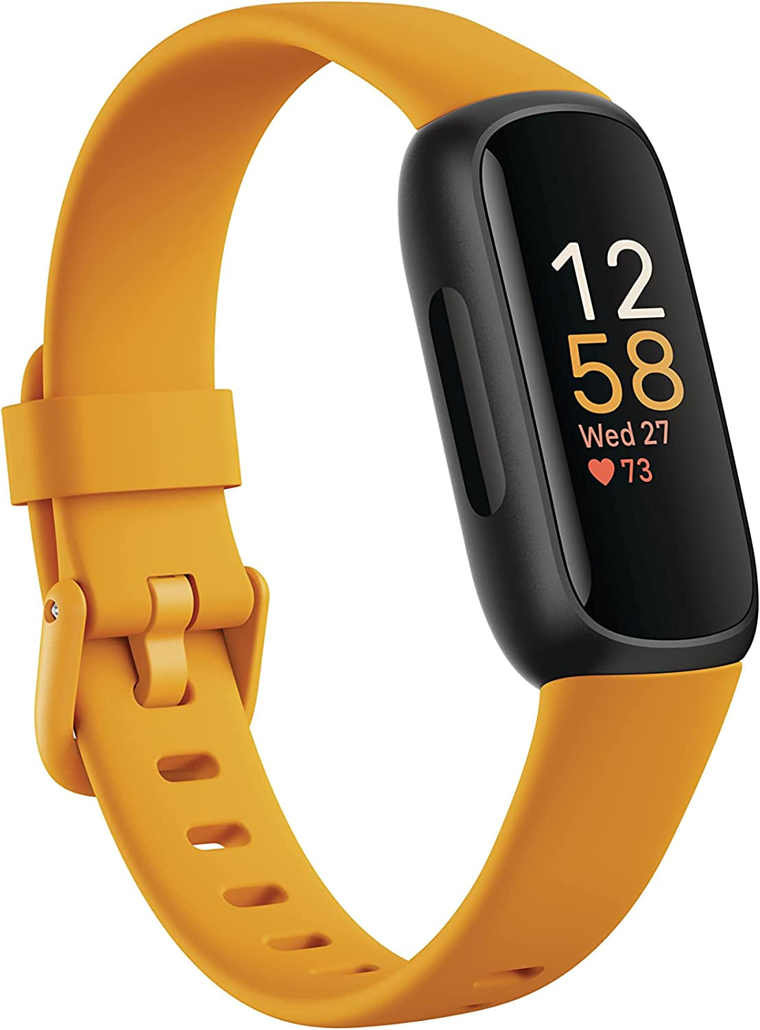 Inspire 3 Health &-Fitness-Tracker with Stress Management, Workout Intensity, Sleep Tracking, 24/7 Heart Rate and More, Midnight Zen/Black One Size (S & L Bands Included)