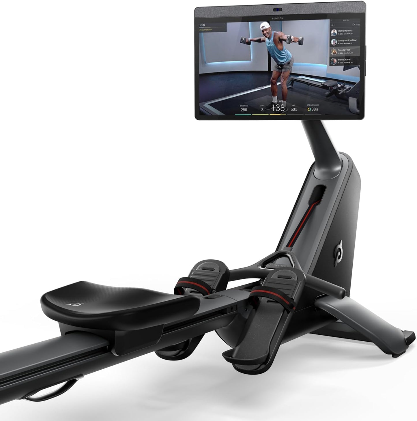 Row | Rowing Machine with 24” HD, Swiveling Touchscreen