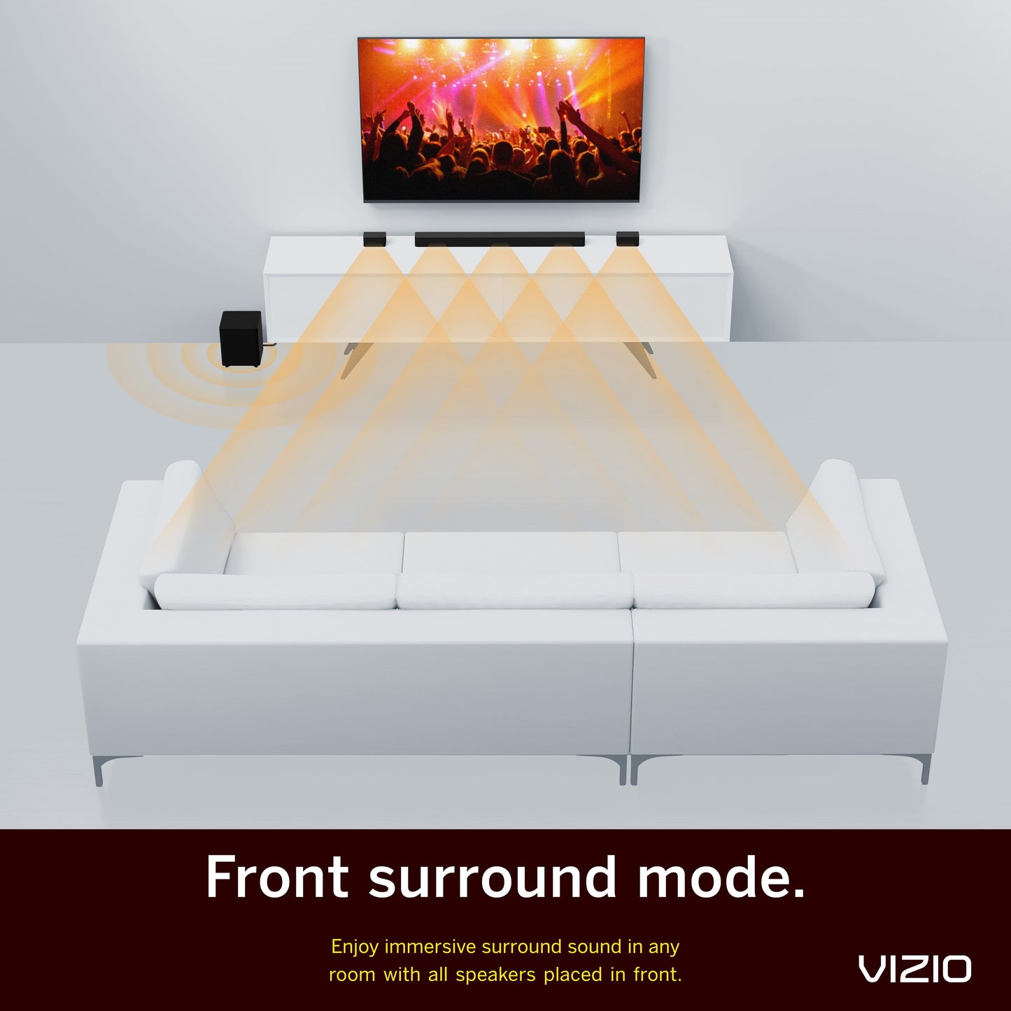 V-Series 5.1 Home Theater Sound Bar with DTS Virtual:X, Bluetooth, HDMI ARC V51X-J6