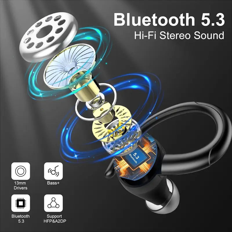 WHATOOK Portable Bluetooth Speaker 360°HD Sound,Ipx7 Waterproof,Stereo Sound, 24H Playtime,Rgb Lights,Dual Pairing,Bluetooth 5.3,FM Radio, Perfect for Kayak, Beach,Travel,Party,Shower,Outdoor,Gifts