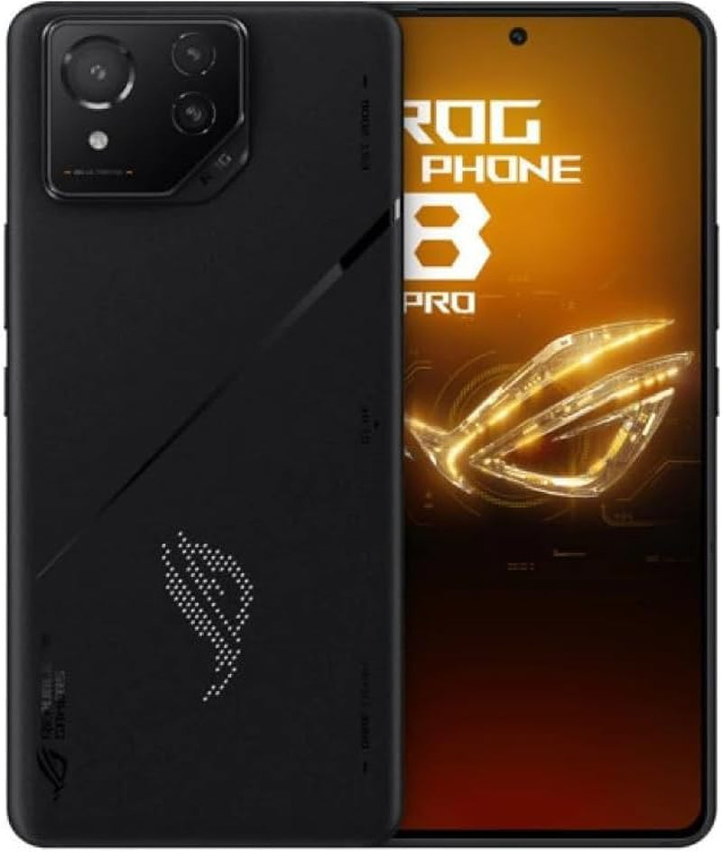 ROG Phone 8 Pro 5G Dual Physical SIM 512GB 16GB RAM Factory Unlocked (GSM Only | No CDMA – Not Compatible with Verizon/Sprint) Global Version - Black