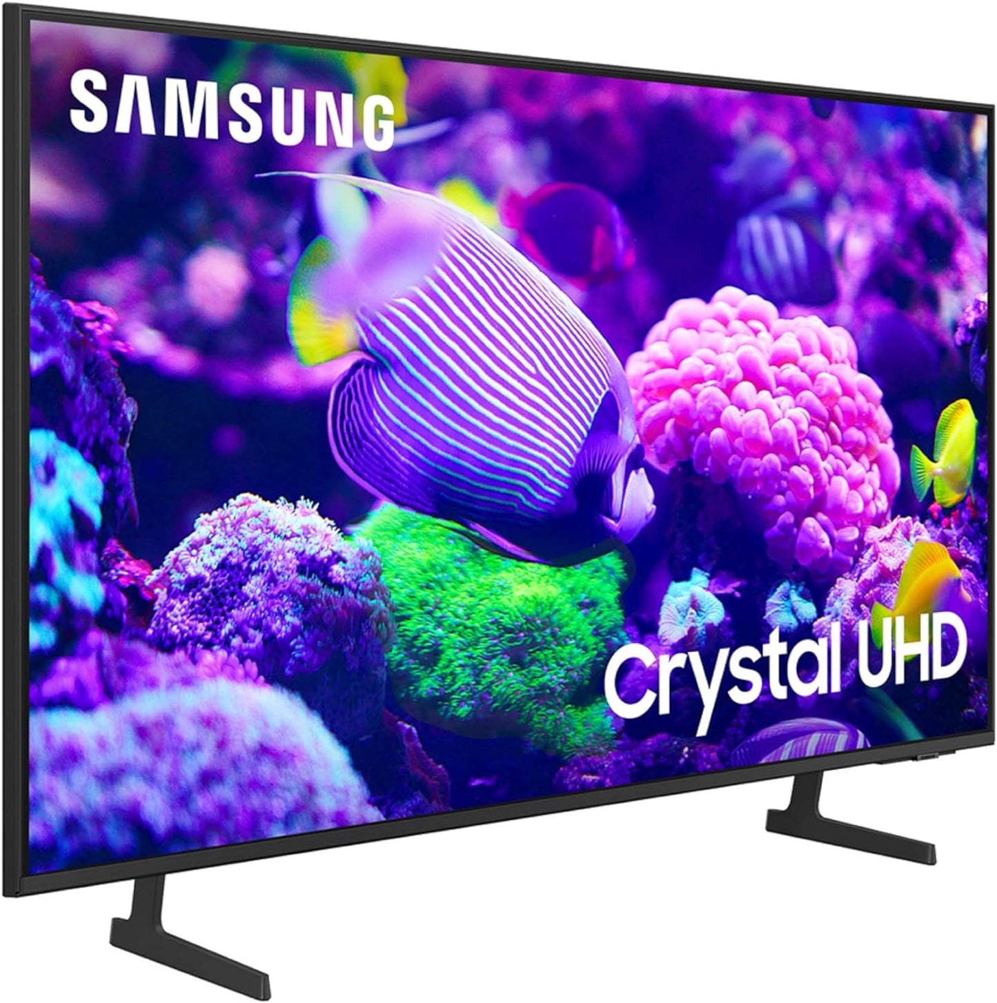 50-Inch Class Crystal UHD 4K DU7200 Series HDR Smart TV W/Object Tracking Sound Lite, Purcolor, Motion Xcelerator, Mega Contrast, Q-Symphony (UN50DU7200, 2024 Model)