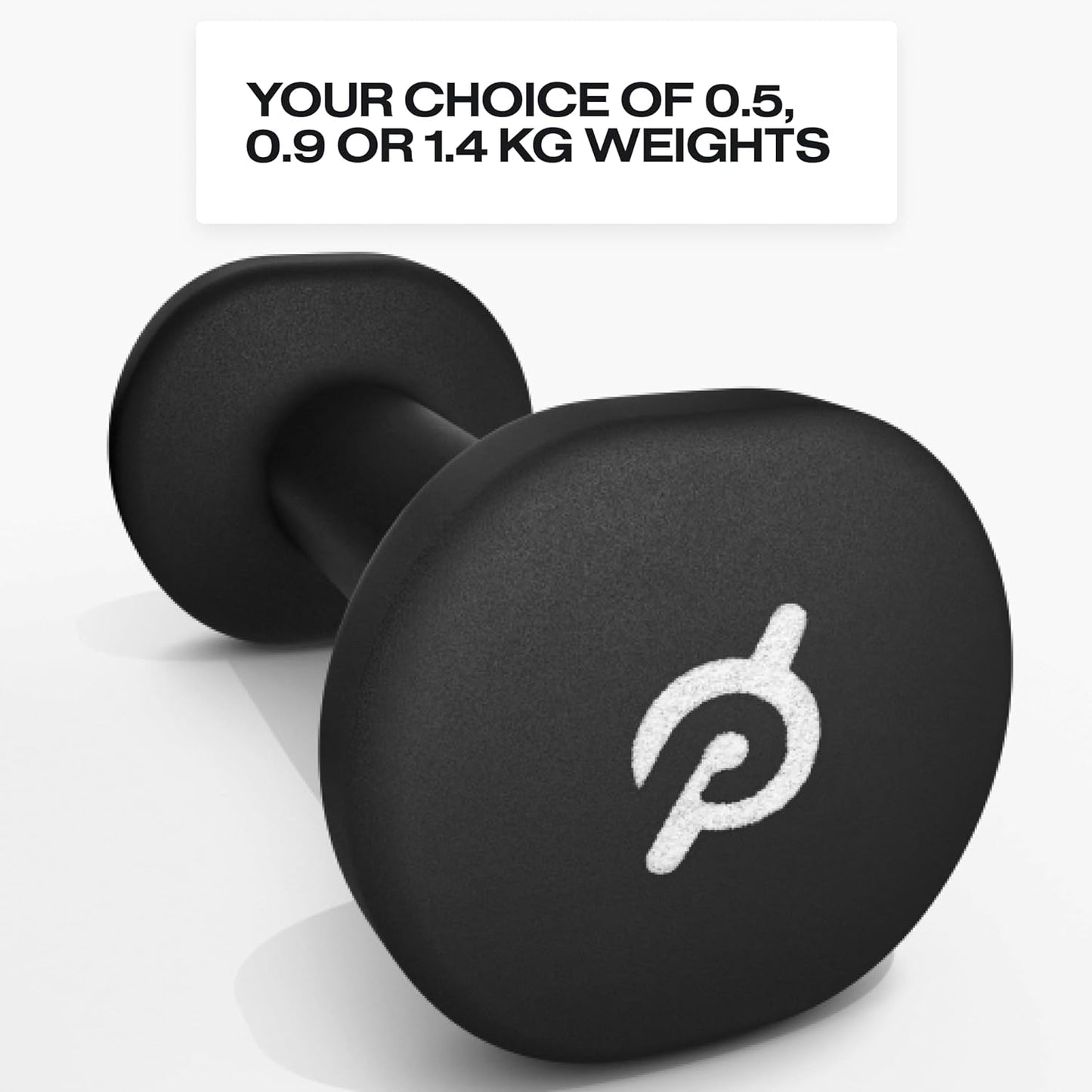 Light Weights | Set of Two Sweat-Proof Weights with Non-Slip Grip, Designed to Fit in the Back of Bike and Bike+