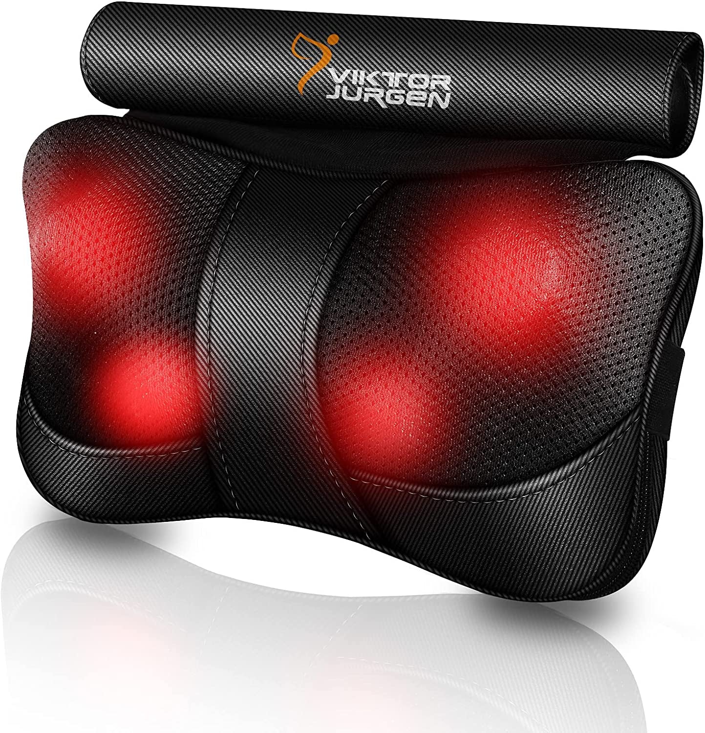 Christmas Back Massager Gifts, Shiatsu Kneading Massager for Neck and Shoulder, Massage Pillow with Heat Relaxation Gifts for Women/Men/Dad/Mom//Mothers Day/Fathers Day/Valentine'S Day