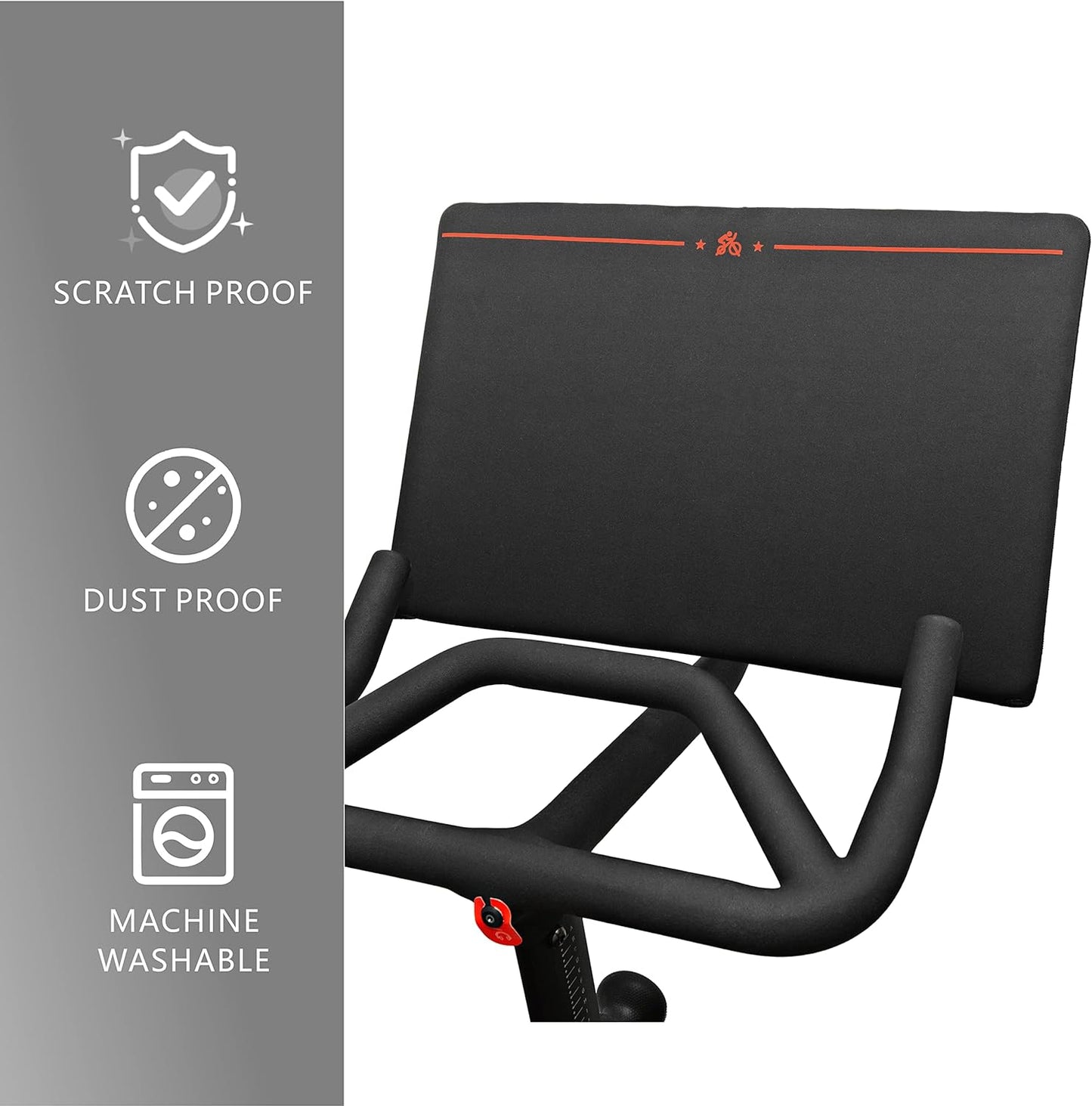 Screen Cover Compatible with Peloton Bike plus & Tread & Row, Monitor Cover, Screen Protector, Defend from Dust, Dirt, Water and UV, Accessories for Bike+ & Treadmill & Row (NOT for OG BIKE)