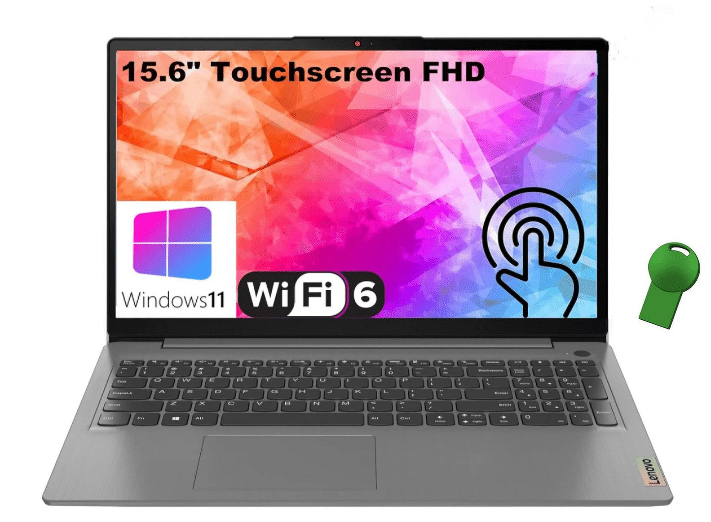 Ideapad Flex 5 14" WUXGA Multi-Touch, Intel Core I3-1215U, 8GB RAM, Intel UHD Graphics, 256GB SSD, Win 11 Home in S Mode, Storm Grey, 82R7003WUS