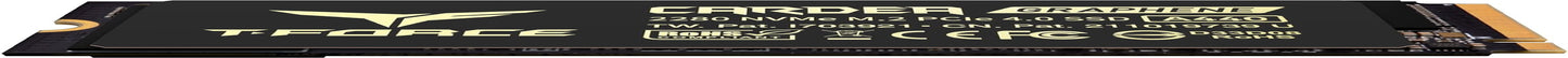 T-FORCE CARDEA A440 Graphene & Aluminum Heatsink 2TB DRAM SLC Cache 3D NAND TLC Nvme Phison E18 Pcie Gen4X4 M.2 2280 Internal SSD Works with PS5 Read/Write 7,000/6,900 Mb/S TM8FPZ002T0C327
