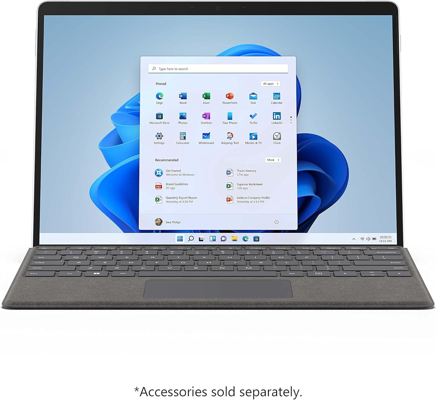 Surface Pro 8-13" Touchscreen - Intel® Evo Platform Core™ I7-16Gb Memory - 256GB SSD - Device Only - Platinum (Latest Model)
