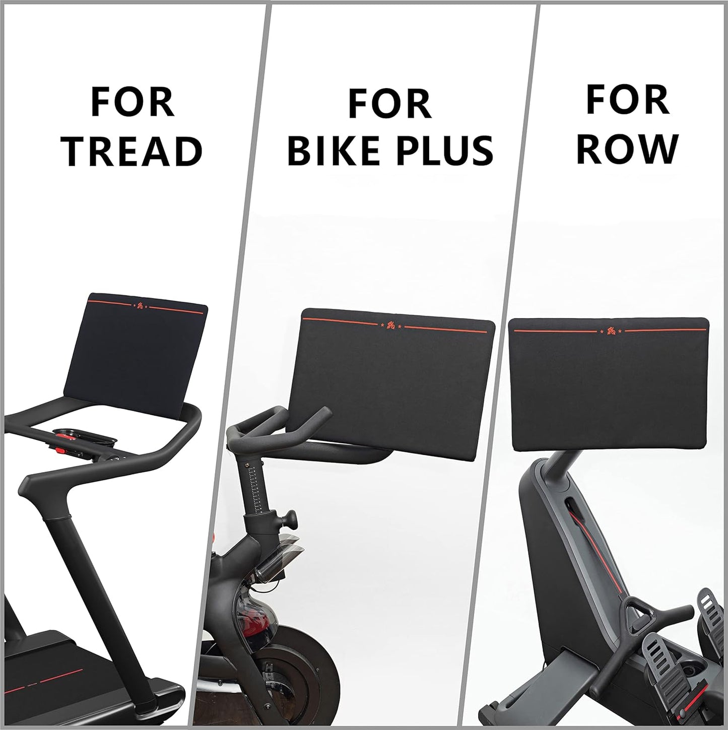 Screen Cover Compatible with Peloton Bike plus & Tread & Row, Monitor Cover, Screen Protector, Defend from Dust, Dirt, Water and UV, Accessories for Bike+ & Treadmill & Row (NOT for OG BIKE)