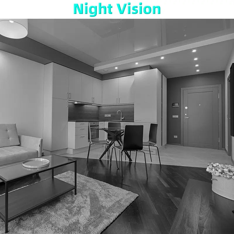 2K Video Call Security Camera Indoor, Nanny Camera Monitor Pet Camera,Phone Two-Way Video,One-Touch Call,360-Degree View Wifi Camera for Home Security, Motion Tracking, IR Night Vision Indoor Camera