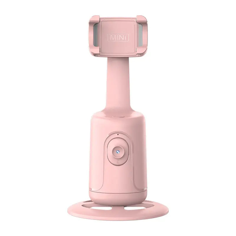Automatic Face following Gimbal Tripod, 360° Rotatable Desktop Phone Holder with Remote Control, Al Gesture Phone Camera Holder for Live Streaming, Vlogging & Photography