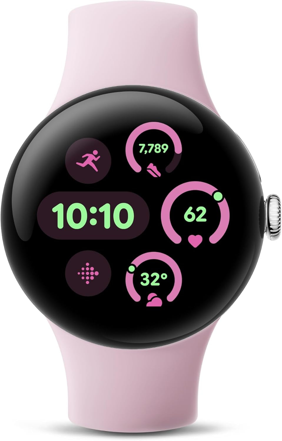 Pixel Watch 3 (41Mm) - Android Smartwatch with Heart Rate Tracking, Advanced Running from Fitbit, Fitness Insights, 24-Hour Battery - Matte Black Aluminum Case - Obsidian Band - Wi-Fi