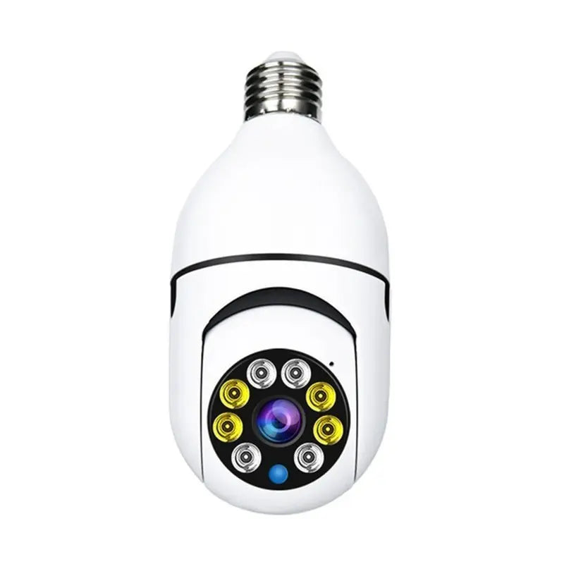 Wireless Light Bulb Security Camera, 5G&2.4Ghz Wifi, 3MP HD, Infrared Night Vision, Pan/Tilt, 2-Way Audio, Human Detection, Alexa Compatible, Micro SD, Time-Limited Offer, Back to School Gifts