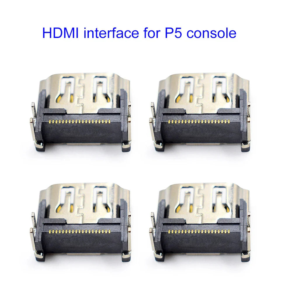 5 Pack OEM HDMI Port Connector Socket Replacement for Sony Playstation 5 PS5 USA