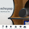 Echo Pop | Alexa Fits in Anywhere: Bedroom, Living Room, Bathroom, Office, and Small Spaces | Charcoal