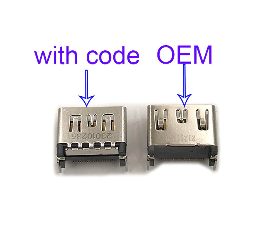 5 Pack OEM HDMI Port Connector Socket Replacement for Sony Playstation 5 PS5 USA